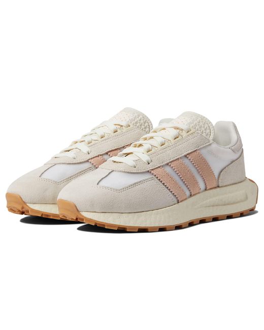 adidas Originals Leather Retropy E5 in White | Lyst