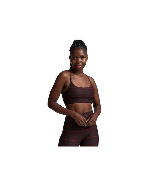 Beyond Yoga Black Softmark Slim Racerback Bra Lingerie, Polyester/Spandex