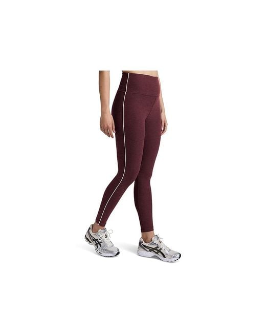 Beyond Yoga Black Spacedye Ready Midi Leggings Workout Sm (Us 4-6) Elastane/Polyester