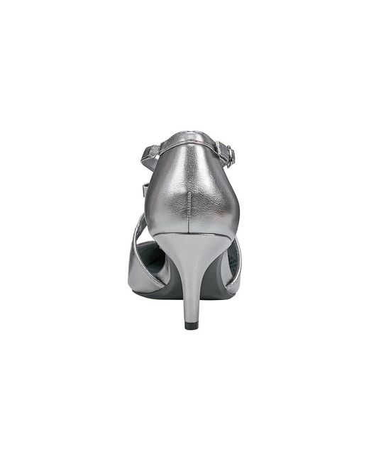 Bandolino Gray Zeffer High Heels, Manmade