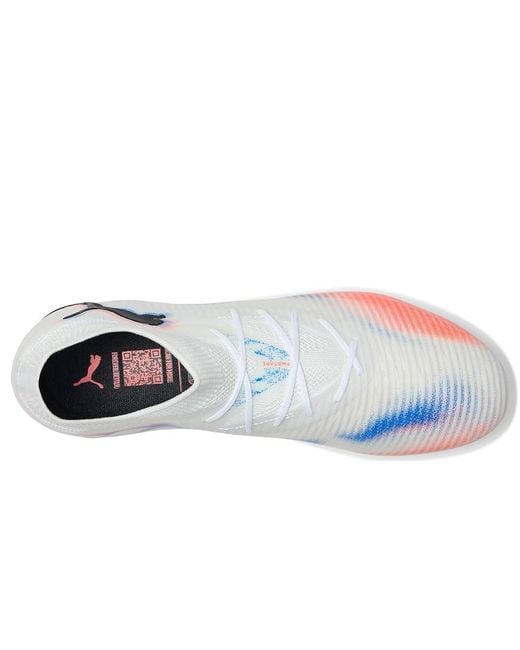 PUMA White Future 8 Pro Firm, Artificial Ground Soccer Cleats Soccer Shoes//Glowing 8 D for men