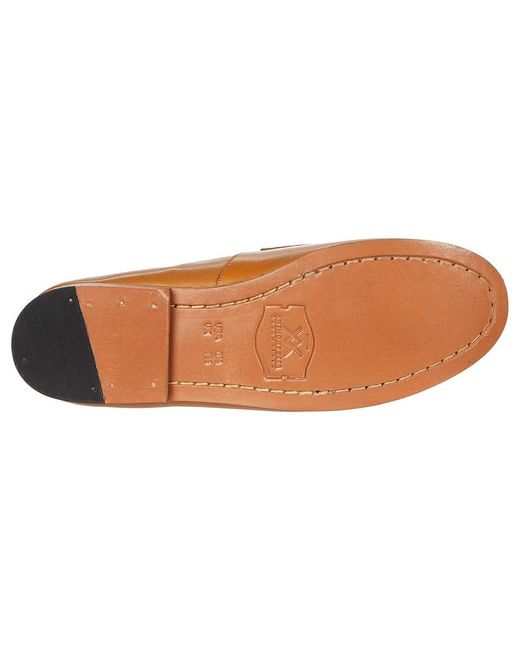 Anthony Veer Brown Filmore Bit Loafer (Walnut) Shoes for men
