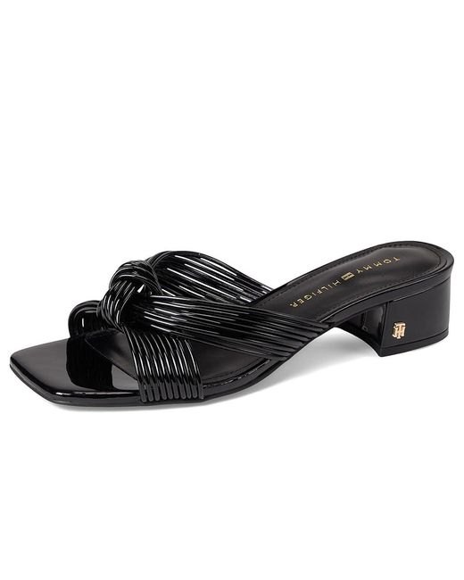 Tommy Hilfiger Black Philie Dress Sandals, Synthetic