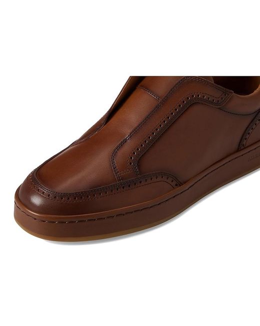 Allen Edmonds Brown Beckett Slip-On Shoes Shoes 8.5 D (M) Leather/Rubber for men