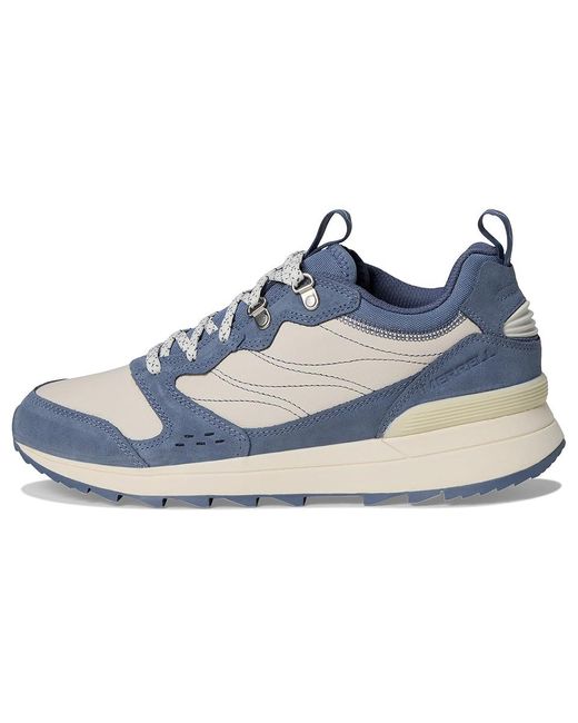 Merrell Blue Alpine 83 Sneaker Recraft Mxd Lace-Up Boots, Leather/Suede for men