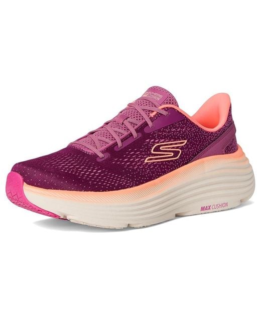 Skechers Purple Max Cushioning Endeavour Kauska Shoes 8 B