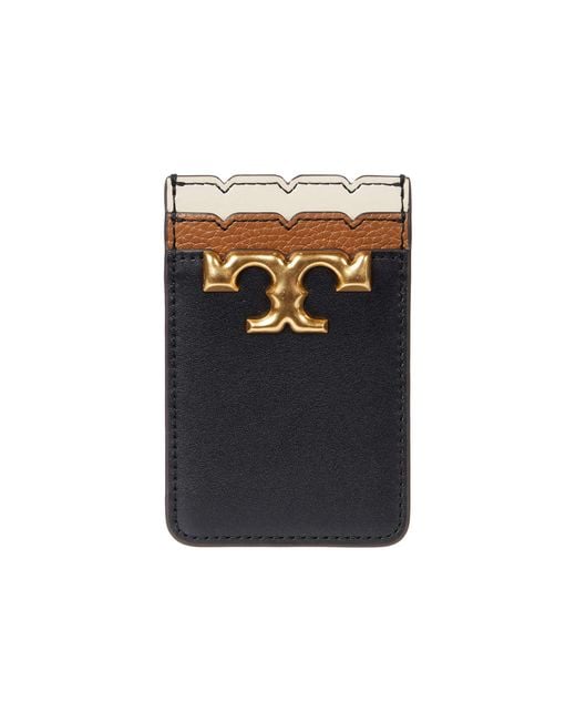 ☆☆Tory Burch☆☆ (86346 001) Women’s Eleanor card wallet Authentic Tory Burch ELEANOR CARD CASE 86346 MOOSE | eBay