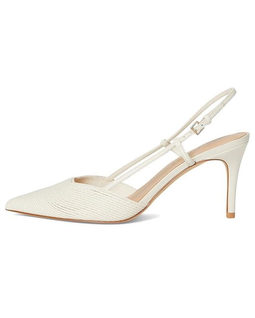 Marc Fisher Natural Flory Shoes, Faux Leather