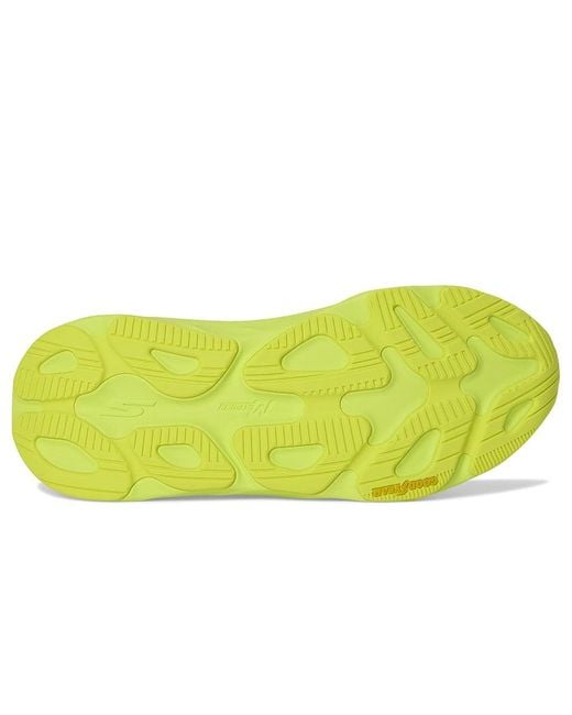 Skechers Yellow Max Run Hands Free Slip-Ins Shoes 10 B
