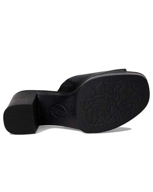 Born Black Nix Sandals 7 M (B) Leather/Textile