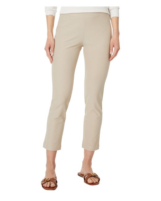 Eileen Fisher Natural Petite Slim Ankle Pants
