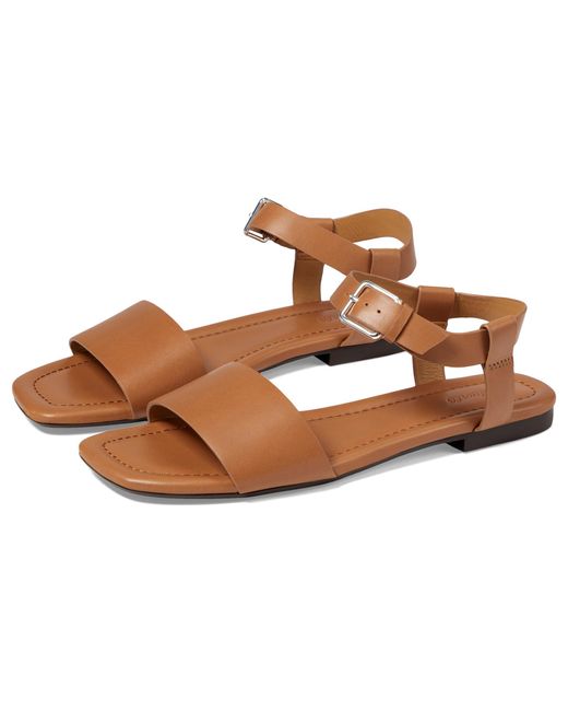 Madewell Brown Alicante Ankle Strap Sandal