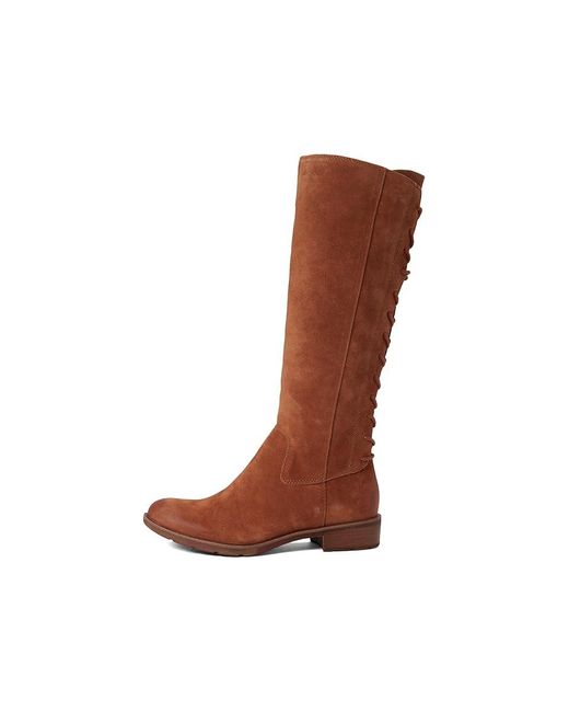 Söfft Brown Sharnell Ii Lace-Up Boots 6 M (B) Suede