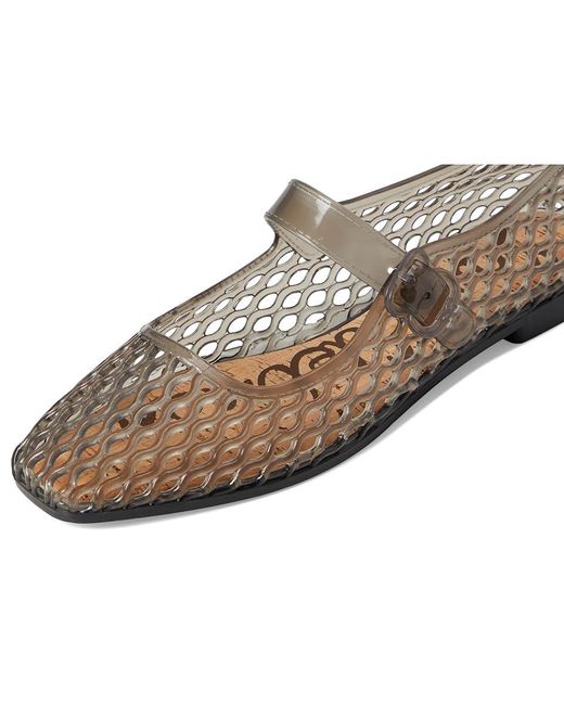 Sam Edelman Metallic Michaela Jelly Shoes, Rubber