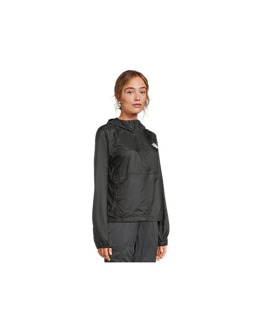 The North Face Black Tnf Cyclone Wind Jacket Coat, Polyester