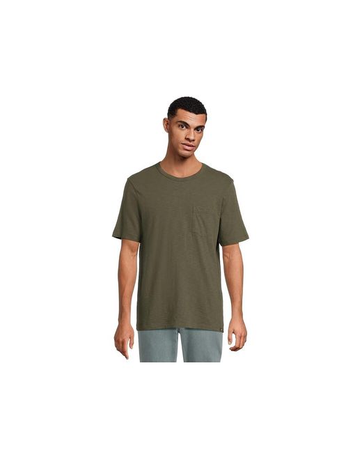 Faherty Brand Black Sunwashed Pocket T-Shirts Clothing, Cotton for men