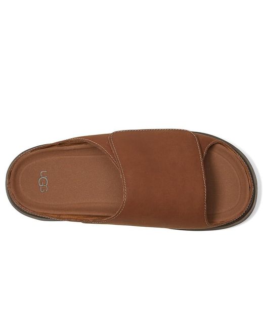 Ugg Brown Solano Slide Sandals 11 D for men