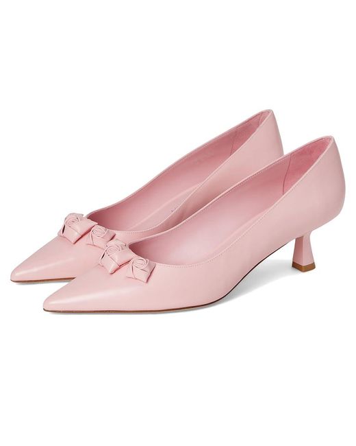 Stuart Weitzman Pink Stuart Rosie 50 High Heels, Leather