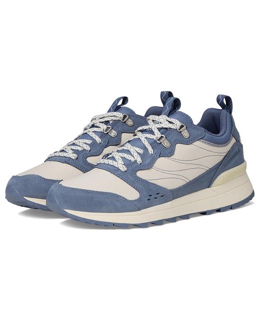 Merrell Blue Alpine 83 Sneaker Recraft Mxd Lace-Up Boots, Leather/Suede for men