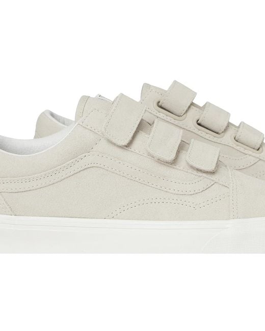 Vans White Old Skool V Skate Shoes 7.5