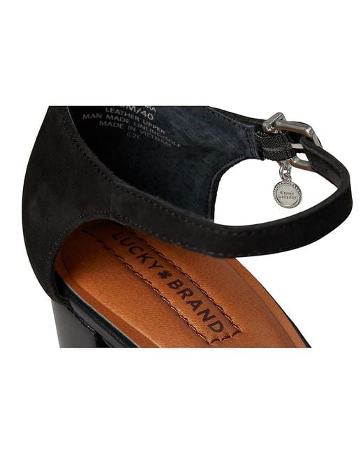 Lucky Brand Black Kanira Shoes 7 B