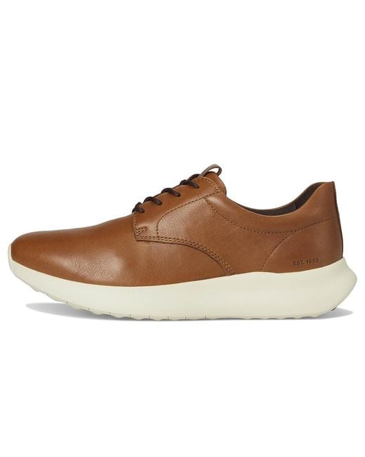 Johnston & Murphy Brown Amherst 2.0 Plain Toe Shoes 9.5 M (D) Leather for men