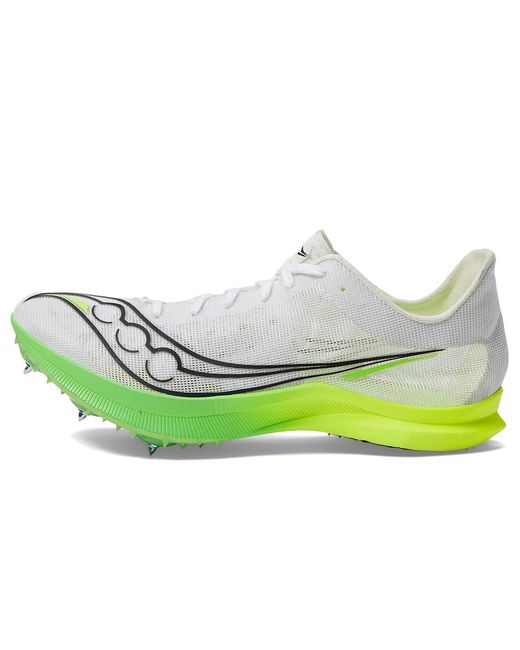 Saucony Green Endorphin Cheetah (/Slime) Shoes
