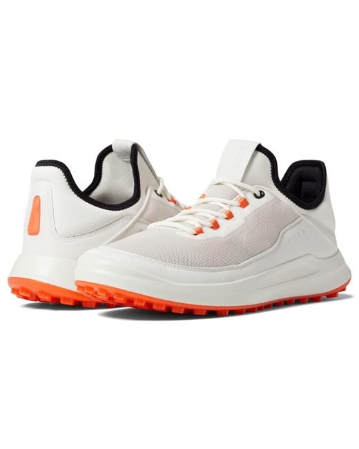 Ecco Synthetic Golf Core Mesh Golf Shoe in White for Men Lyst