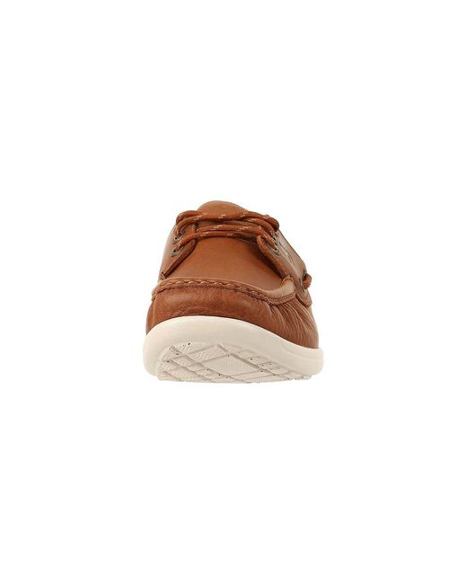 SAS Brown Decksider (Old Sand) Shoes for men
