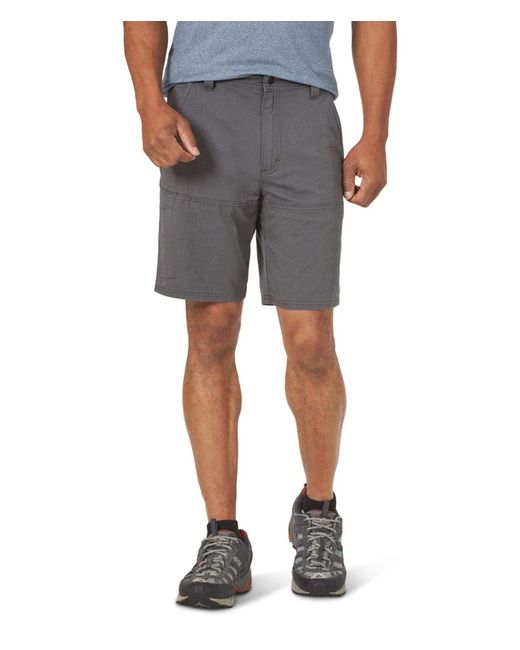 Wrangler Natural Atg Side Zip Pocket Shorts for men