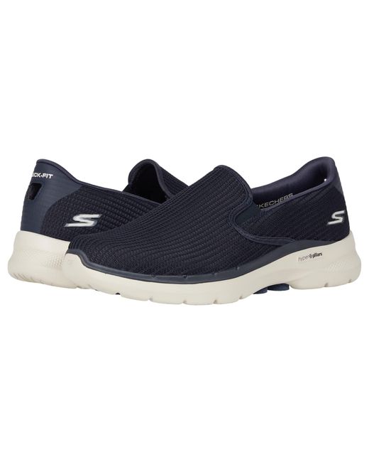 Skechers Leather Go Walk 6 - Anaglyph 