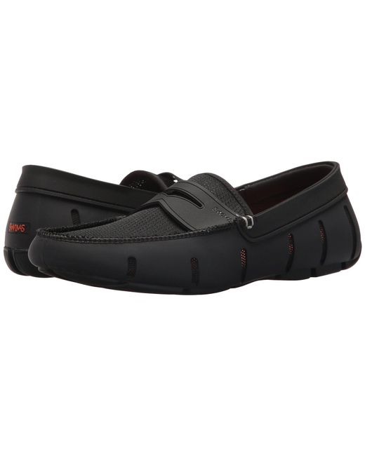 swims penny loafer black