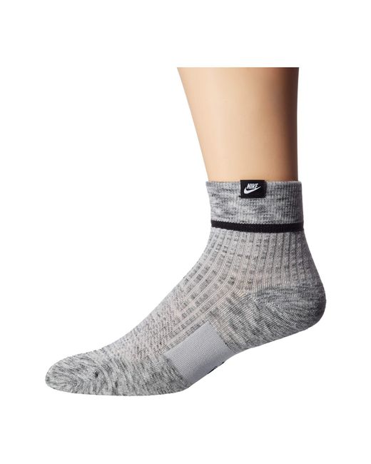 Nike Gray Sneaker Sox Essential Ankle Socks 2-pair Pack