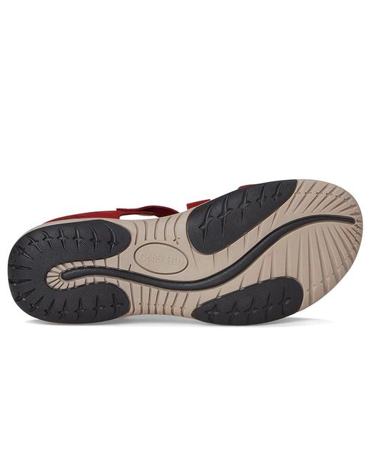 Cobb Hill Red Fiah Sandals 7.5 B
