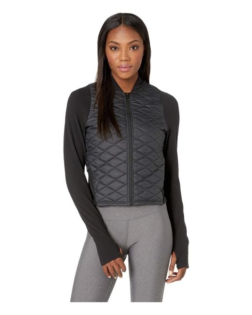 Nike Synthetic Aerolayer Jacket (black/atmosphere Grey) Women's Coat in  Gray | Lyst