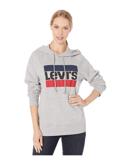 gray levis hoodie