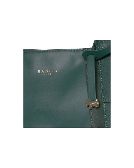 Radley Baylis Road Suede Medium Grab Multiway in Green Lyst