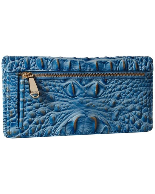 Brahmin Melbourne Ady Wallet (pearl) Wallet Handbags in Blue Lyst