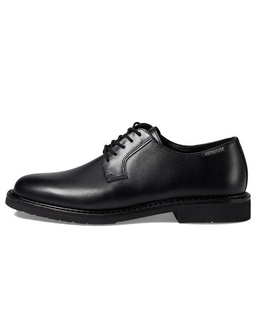 Mephisto Black Manko ( Leather) Shoes for men