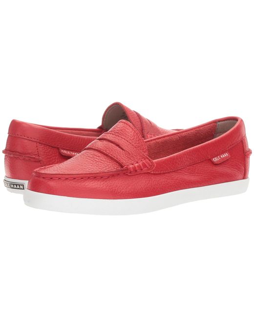 Cole Haan Red Pinch Weekender Penny Loafer