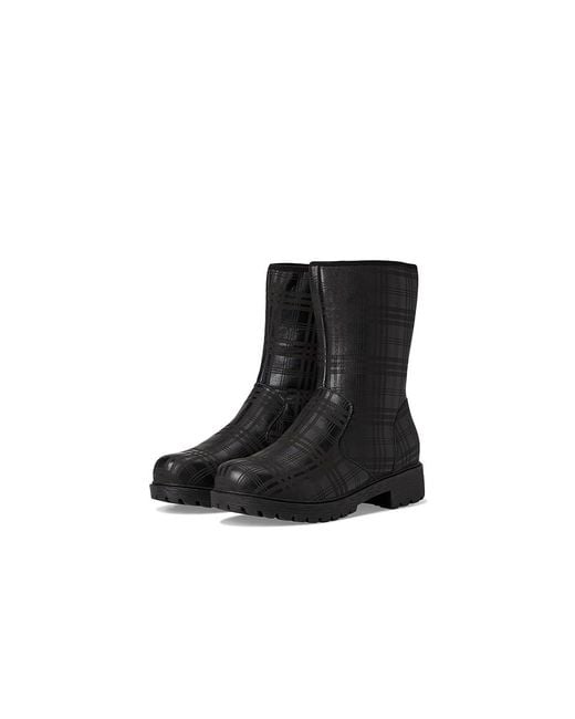 Alegria Black Chalet Shoes, Leather