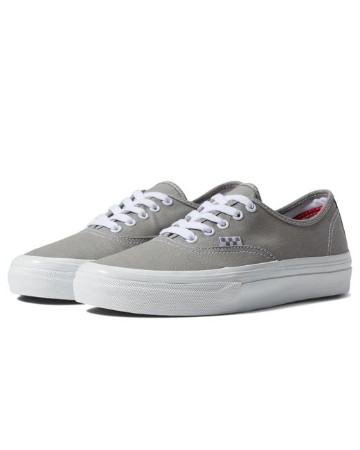 Vans Synthetic Skate Authentic in Gray for Men Lyst