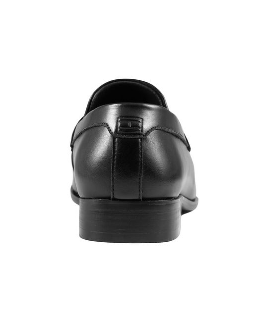 Tommy Hilfiger Black Steran Lace-Up Boots, Leather/Synthetic for men
