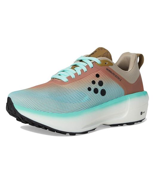 C.r.a.f.t Blue Nordlite Ultra 2 Running Shoes Cliff/Hay, Synthetic