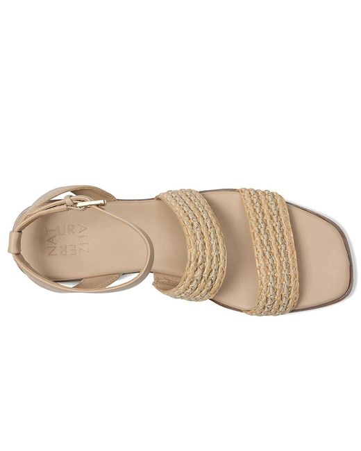 Naturalizer Metallic Gana2 Wedge Shoes 8 W (C) Synthetic