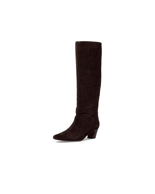Loeffler Randall Black Marley Kicked Heel Tall Boots Boots 8.5 B