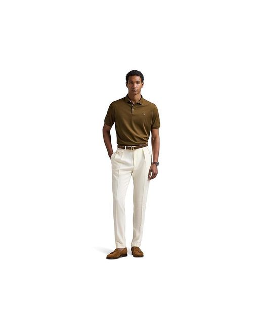 Polo Ralph Lauren Black Classic Fit Soft Cotton Polo Shirt Clothing for men