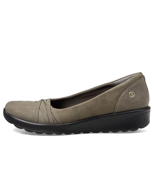 Bzees Black Goody ( Fabric) Shoes