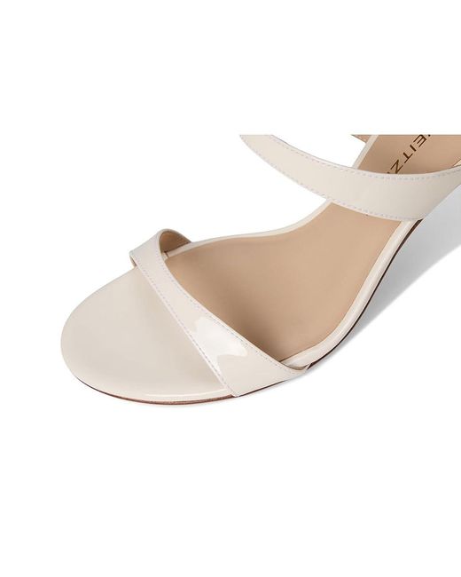 Stuart Weitzman Black Nudist Slide 85 Shoes, Leather