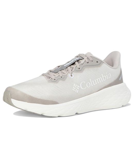 Columbia White Konos Featherweight Running Shoe